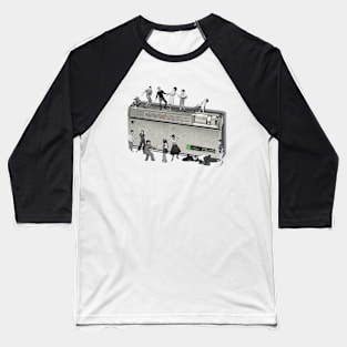 Portable Music from the 50's Baseball T-Shirt